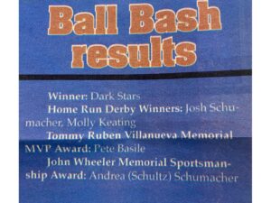 Tommy V Memorial MVP Award 2010