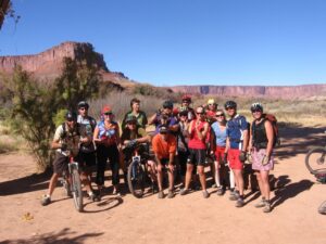 Pete and his crew White Rim 2009