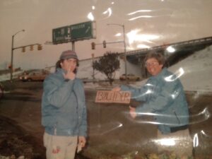 Pete & Seth, spring break hitchhiking